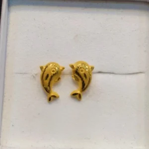 Pure 22k Gold Perfection in earring