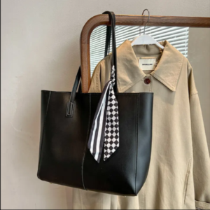 Wholesale High Capacity PU Leather Handbags Girls Simple Pure Color Underarm Bag Fashion Square Shoulder Women Tote Bags