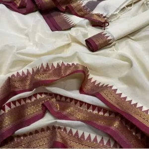 The elegance of a saree and the grace of Bengali women shine together in this shari-1200A